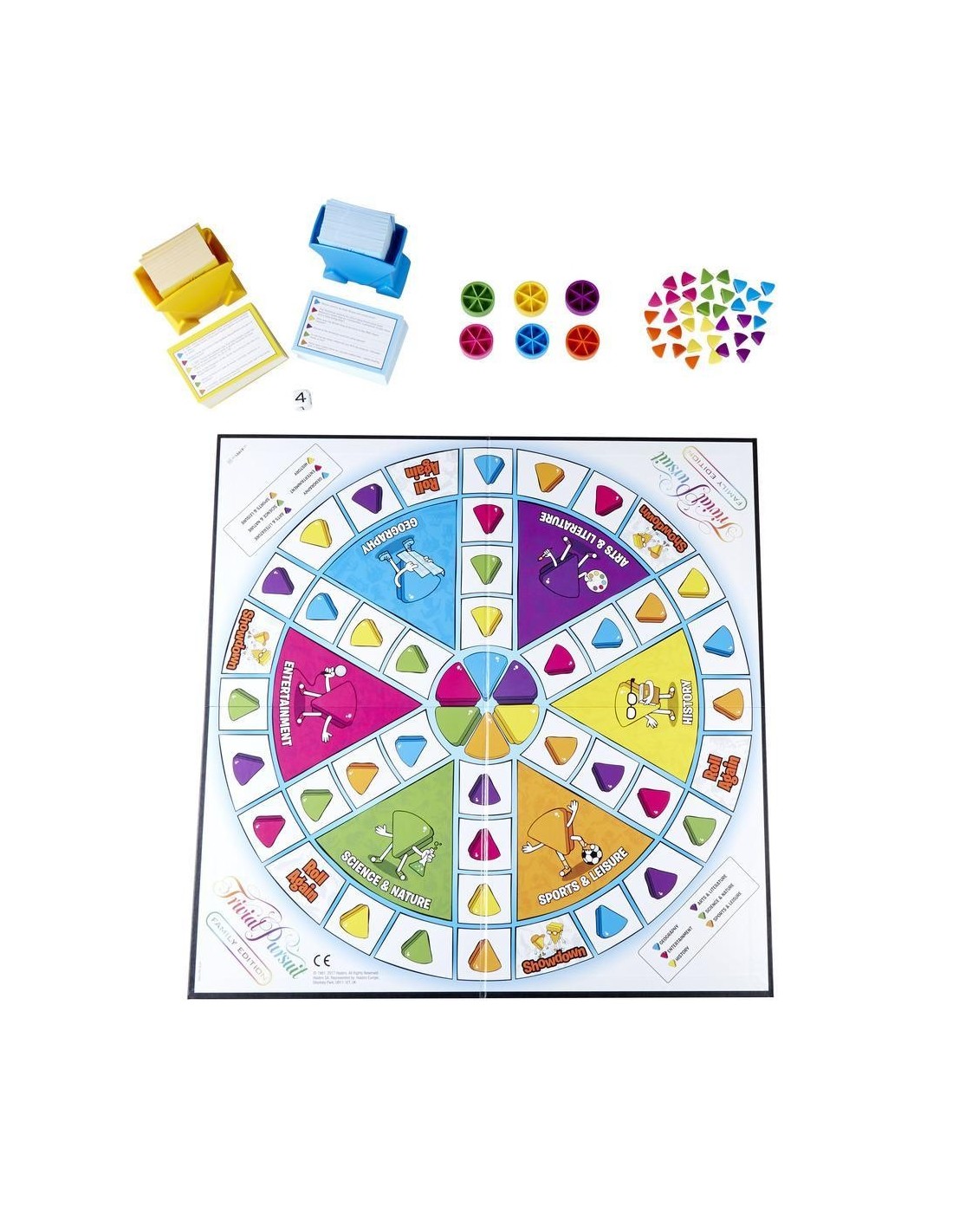 Trivial Pursuit Edizione Famiglia, gioco da tavolo per serate in famiglia,  serate quiz, dagli 8 anni in su - Hasbro - Games - Giochi di abilità -  Giocattoli