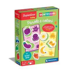 Sapientino Baby Montessori Parole e Colori
