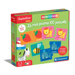 Sapientino Baby Montessori Le Mie Prime 100 Parole