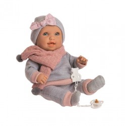 Bambola Baby Susù Interattiva Pigiama Grigio 6130
