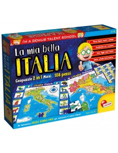 I'm a Genius Geopuzzle La Mia Bella Italia