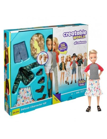 Creatable World Kit Deluxe Bambola con Accessori GGT67