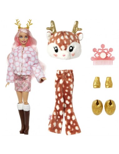 Barbie Cutie Reveal Magia D'Inverno Cervo HJL61