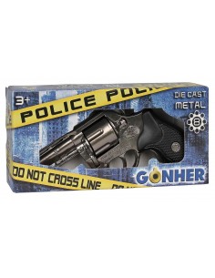 Pistola Polizia in Metallo 8 Colpi 33/0