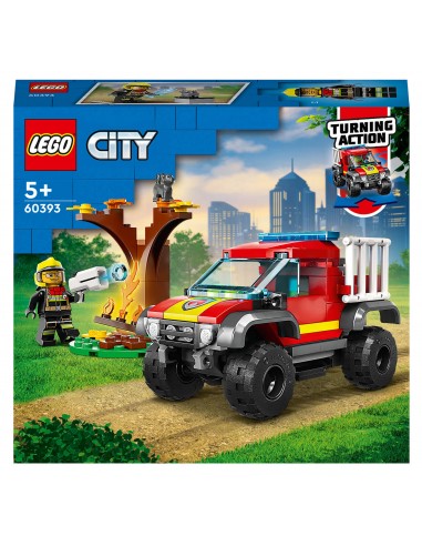 Lego City Soccorso sul Fuoristrada dei Pompieri 60393