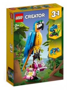 Lego Creator Pappagallo Esotico 31136