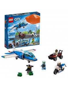 Lego City Arresto con Il Paracadute della Polizia Aerea...