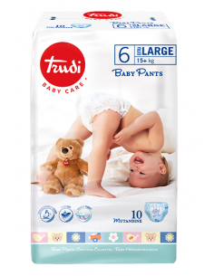 Trudi Baby Care Pants Tg. 6 Large 15+ kg 10pz
