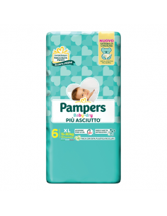 Pampers Baby Dry Tg. 6 Extralarge 15-30kg 13pz