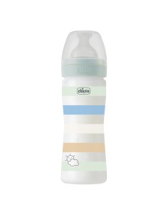 Chicco Biberon Well Being 2m+ Flusso Medio 250ml Silicone...