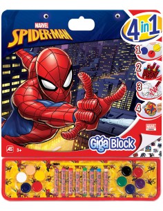 Colori Set 4 in 1 Spiderman