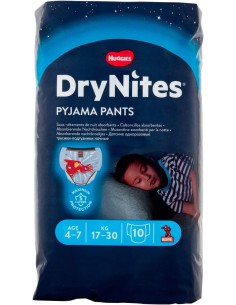Huggies Drynites Boy 4-7 Anni 17-30kg 10pz