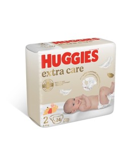 Huggies Pannolini Extra Care Tg.2 3-6kg 24pz