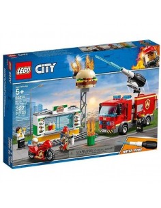 Lego City Fiamme Al Burger Bar 60214