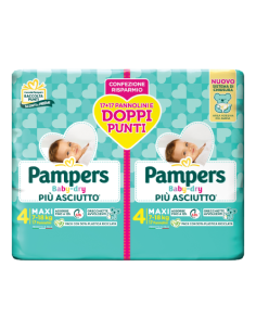 Pampers Baby Dry Tg.4 Maxi 7-18kg 34pz