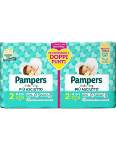 Pampers Baby Dry Tg.2 Mni 3-6kg 40pz