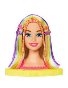 Barbie Styling Head Capelli Arcobaleno