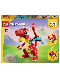 Lego Creator Drago Rosso 31145