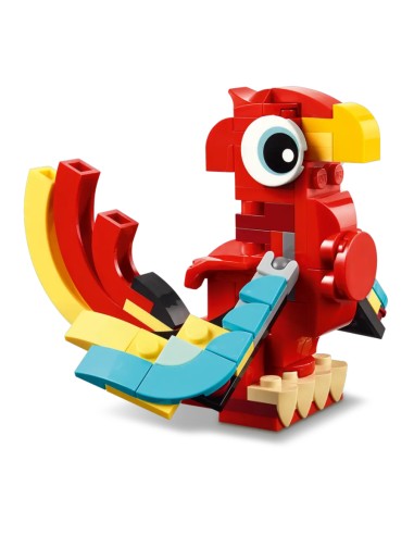 Lego Creator Drago Rosso 31145