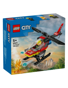 Lego City Elicottero dei Pompieri 60411