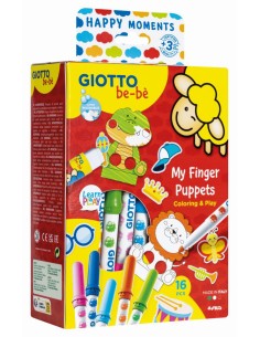 Giotto Be-Bè My Finger Puppets 16pz