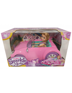 Sparkle Girlz Auto Cabrio con Bambola