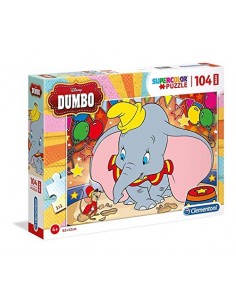 Clementoni Puzzle Dumbo 104 Pezzi Maxi