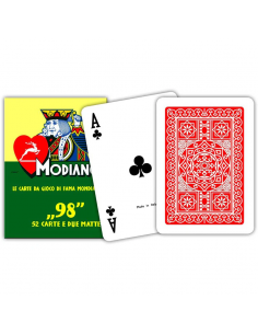 Carte Poker 98 Rosso Modiano