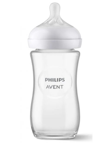 Avent Biberon Natural 3.0 1m+ 240ml Vetro