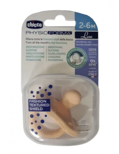 Chicco Gommotto PhysioForma Soft Luxe 2-6m Silicone Bimba