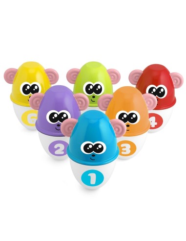 Chicco Gioco Monkey Strike Bowling
