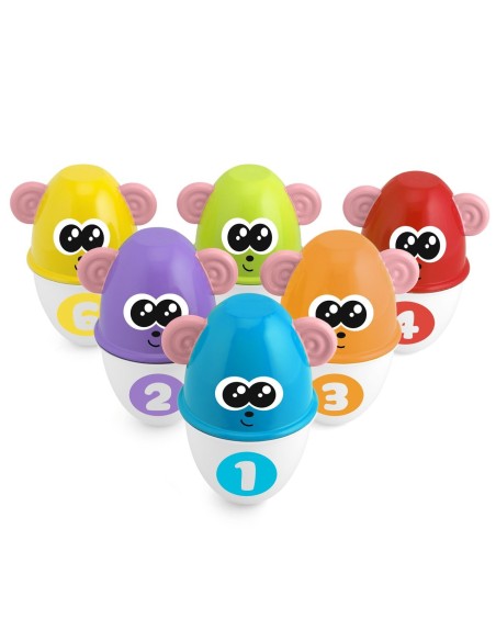 Chicco Gioco Monkey Strike Bowling