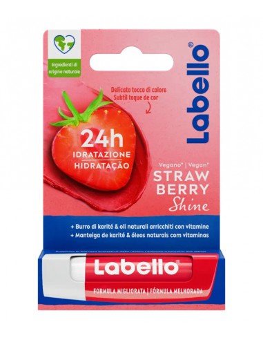 Labello Burrocacao Strawberry Shine