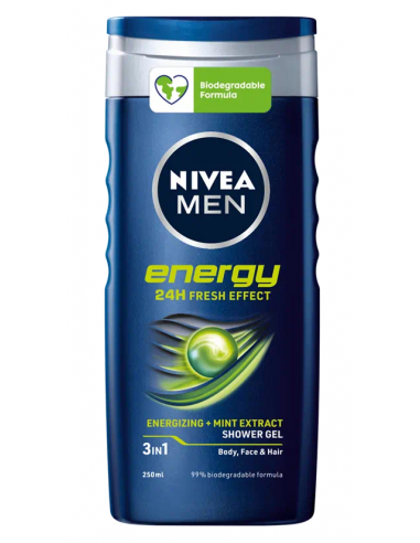Nivea Doccia Men Energy 250ml