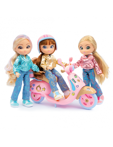 Unique Eyes Scooter Fun Ride