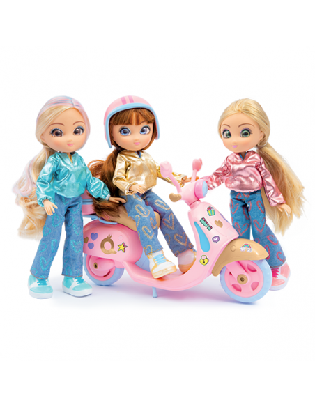 Unique Eyes Scooter Fun Ride