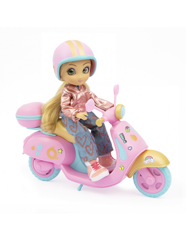 Unique Eyes Scooter Fun Ride