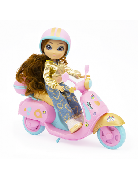 Unique Eyes Scooter Fun Ride