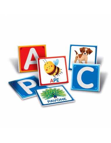 Clementoni Sapientino Montessori Lettere Tattili