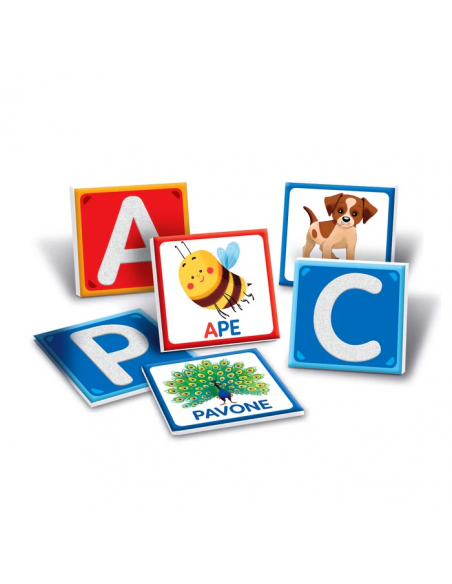 Clementoni Sapientino Montessori Lettere Tattili