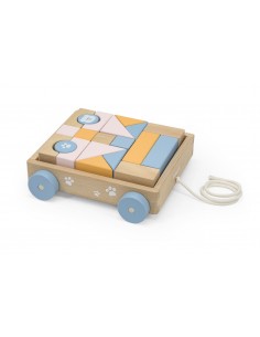 Carretto Trainabile in Legno