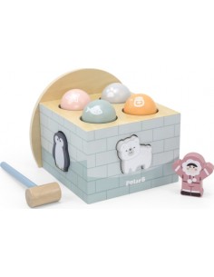 Igloo con Palline in Legno