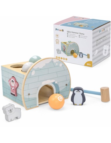 Igloo con Palline in Legno
