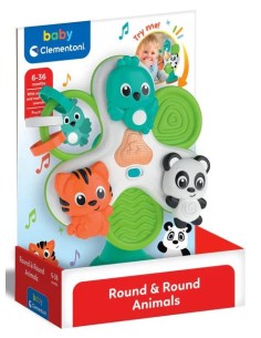 Clementoni Round & Round Animals
