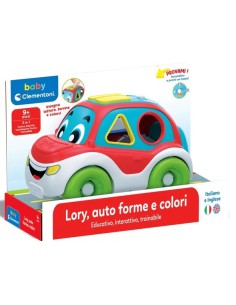 Clementoni Lory, auto forme e colori