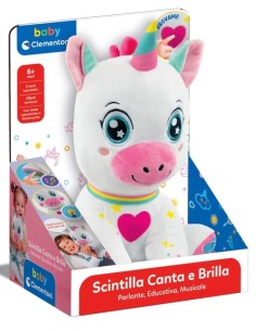 Clementoni Scintilla Unicorno Canta e Brilla