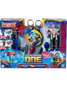 Transformers One Robot Battlers Optimus Prime Megatron