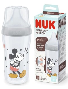 Nuk Biberon Perfect Match 3m+ 260ml Topolino