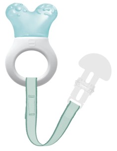 Mam Dentaruolo Mini Cooler e Clip 2m+ Azzurro