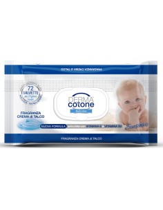 Dermacotone Salviettine Crema di Talco 72pz